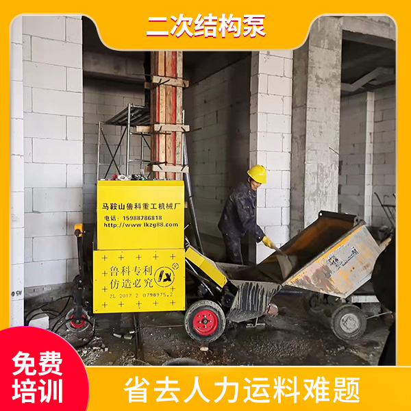二次結(jié)構(gòu)混凝土地泵機
