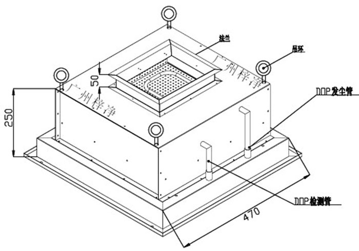 DOP液槽高效送風(fēng)口方案設(shè)計圖